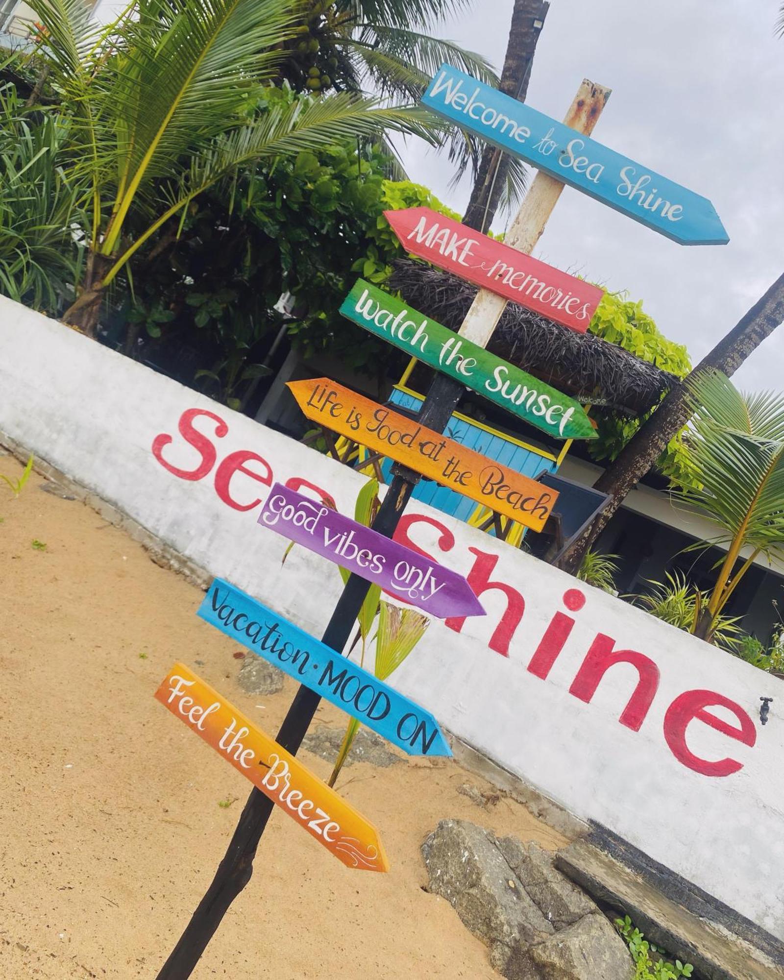 Sea Shine Guest House Hikkaduwa Buitenkant foto